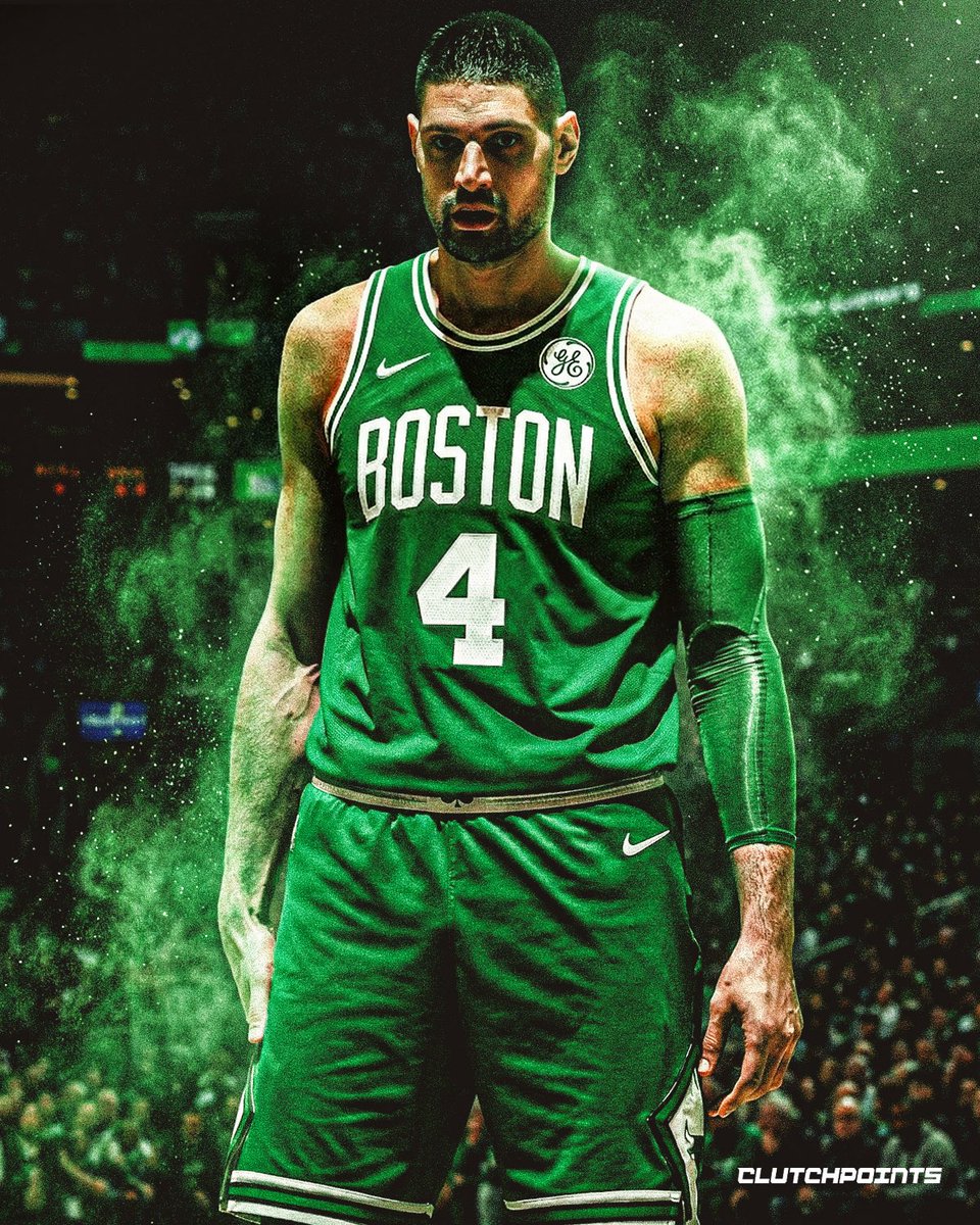 Nikola Vucevic in his Boston Celtics debut: ☘️ 11 points ☘️ 12 rebounds ☘️  4 assists ☘️ 2 steals ☘️ 4-of-8 shooting