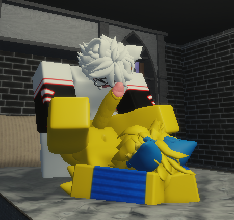 Nikthevoid's tweet photo. trying out our new avatars :3 #rr34 #robloxr34 #robloxcondo #robloxcon #rosex https://t.co/P519a2wU9L