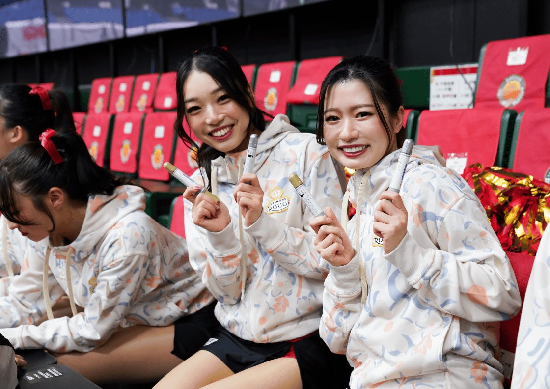 試合終了後イベント】 #ダイヤモンドルージュ サイン会本日開催！ ご
