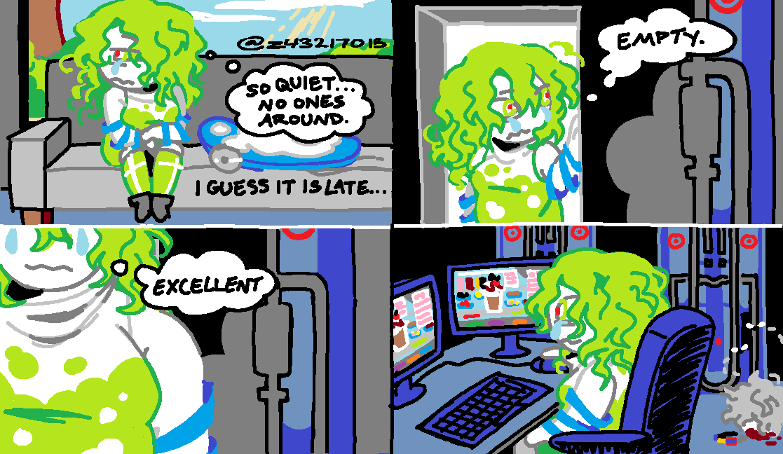 very unserious cooldown comic lalala #yttd