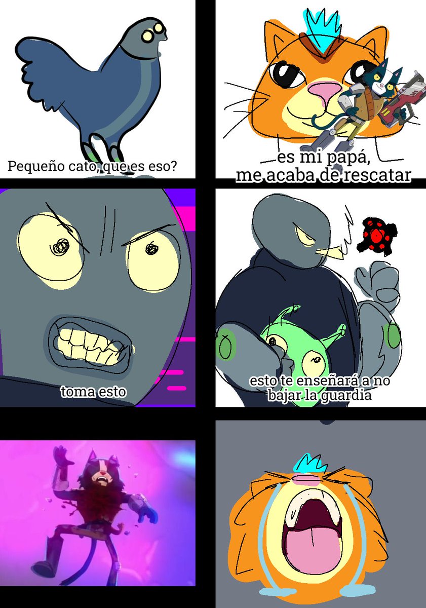 Hacer esto me dió tremendo cringe 👽#finalspace #curimomo