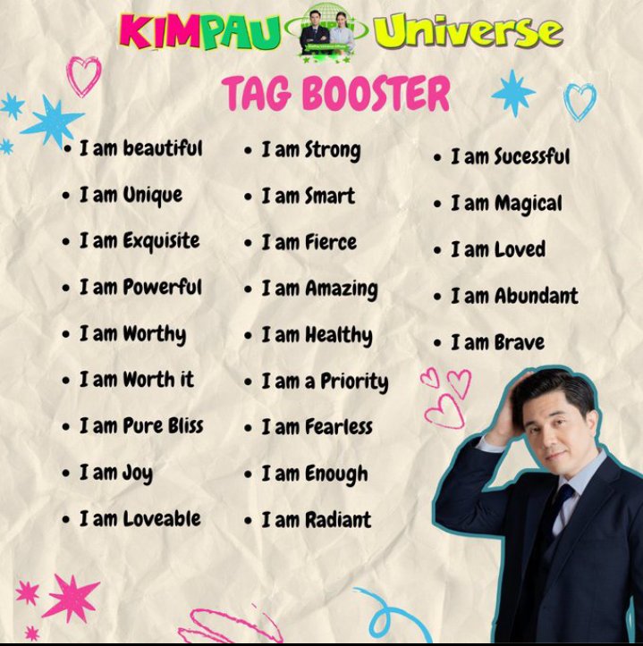 TAG BOOSTER TWO

>>>reply with tags

KIM CHIU and PAULO AVELINO 

#TheAlibiAngBuongKatotohanan 
#TheAlibiOnFreeTVMARCH
#KimChiu #PauloAvelino #KimPau
