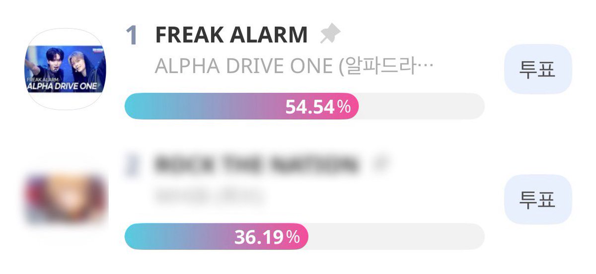알파드라이브원 투표총공팀 tweet media