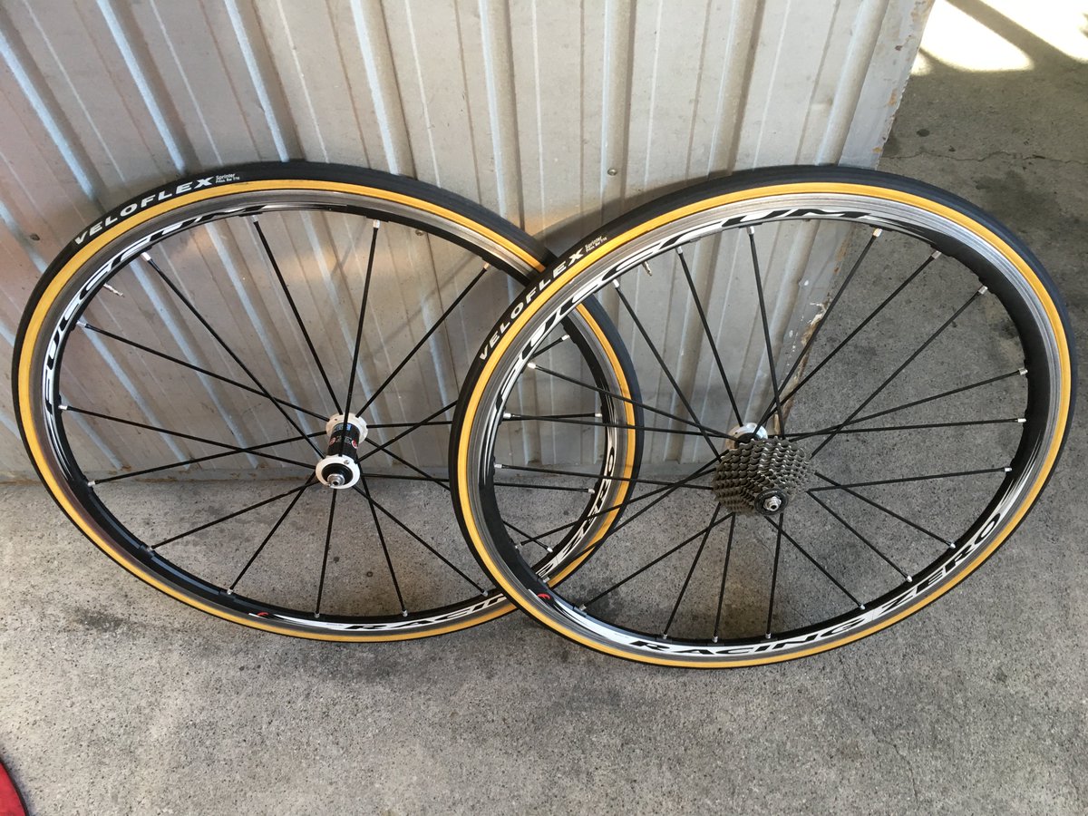 昔レーゼロチューブラーにヴェロフレックス履かせたことあったね、玄人