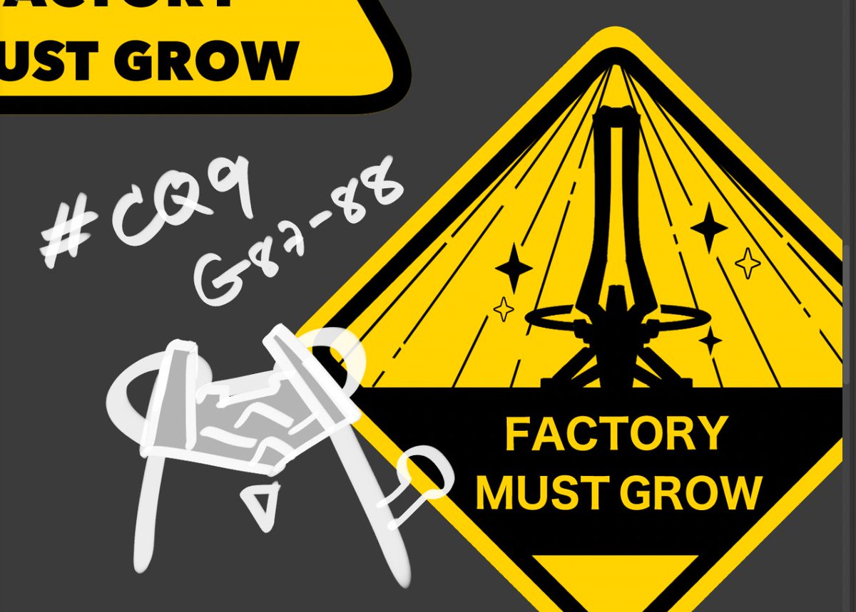 ช่วงนี้เป็นวิศวะกรโรงงานค่ะ— ถ้าไม่ผิดพลาดอะไรจะทำไปลง #CQ9 เดือนหน้า