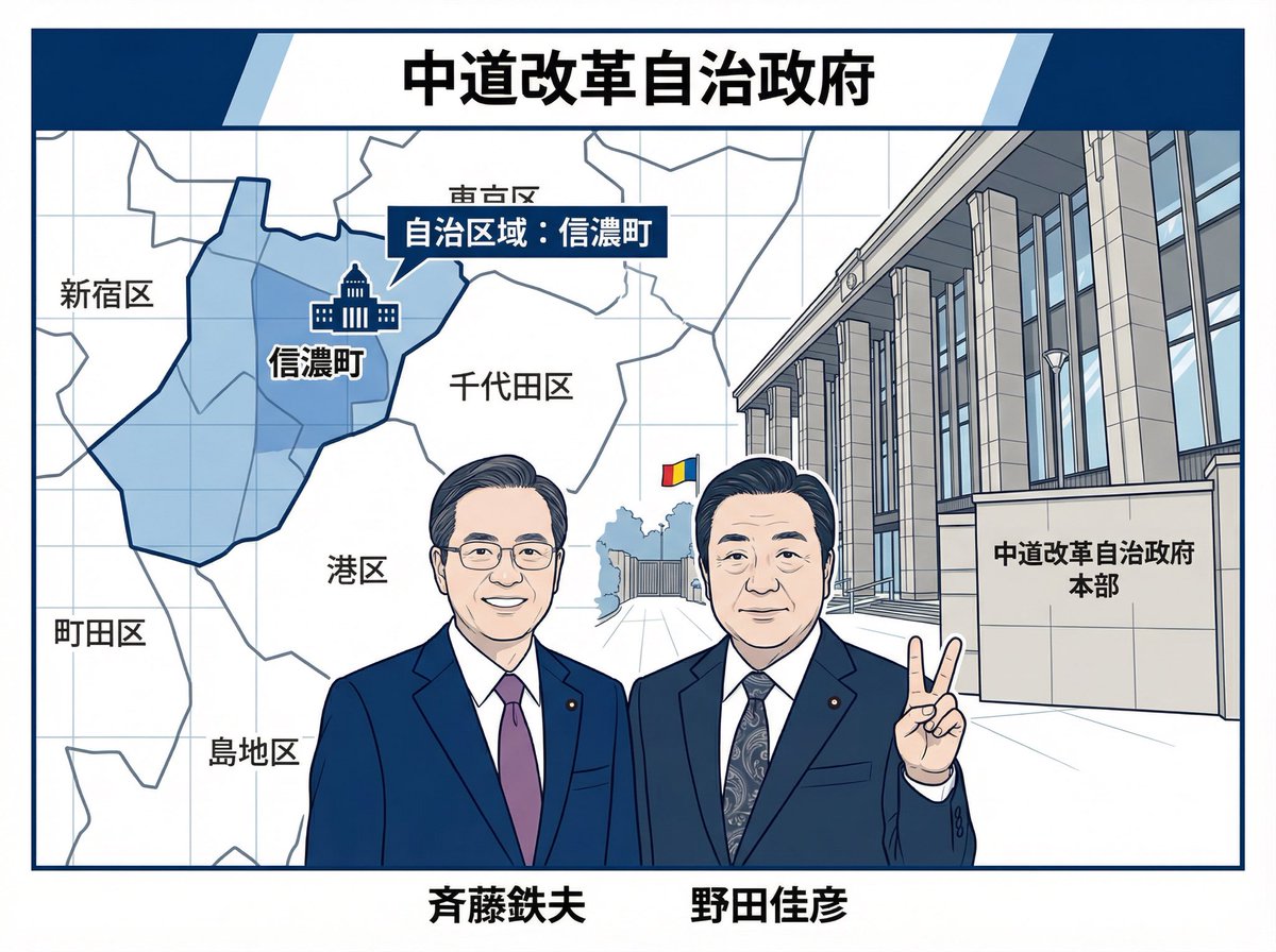 もう衆議院選挙するまでもないよ。
絶対分かり合えない。
中道改革自治政府、樹立してもろうて。
