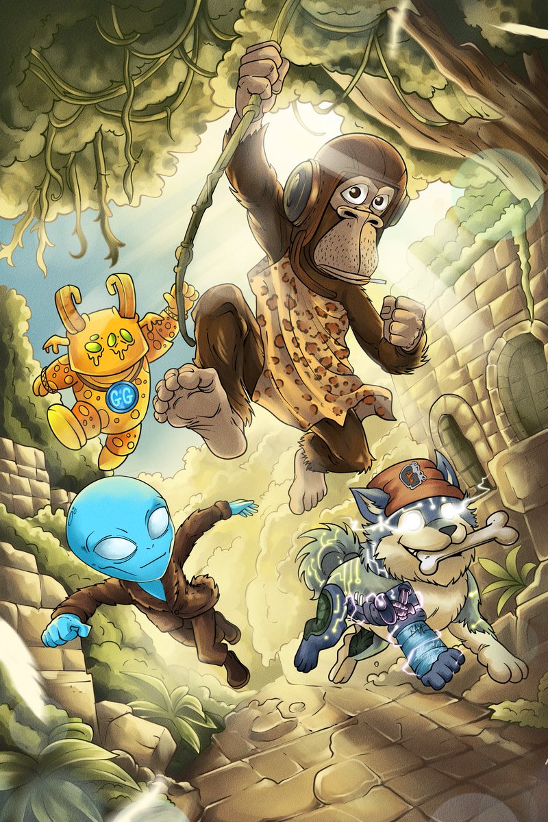 Goose, Goose, Goose of the Jungle 🏝️