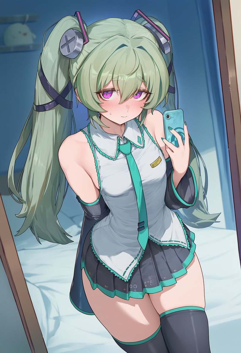 Corin Wickes カリン・ウィクス
Hatsune Miku cosplay 
SFWイラスト
#zzzero #ゼンゼロ