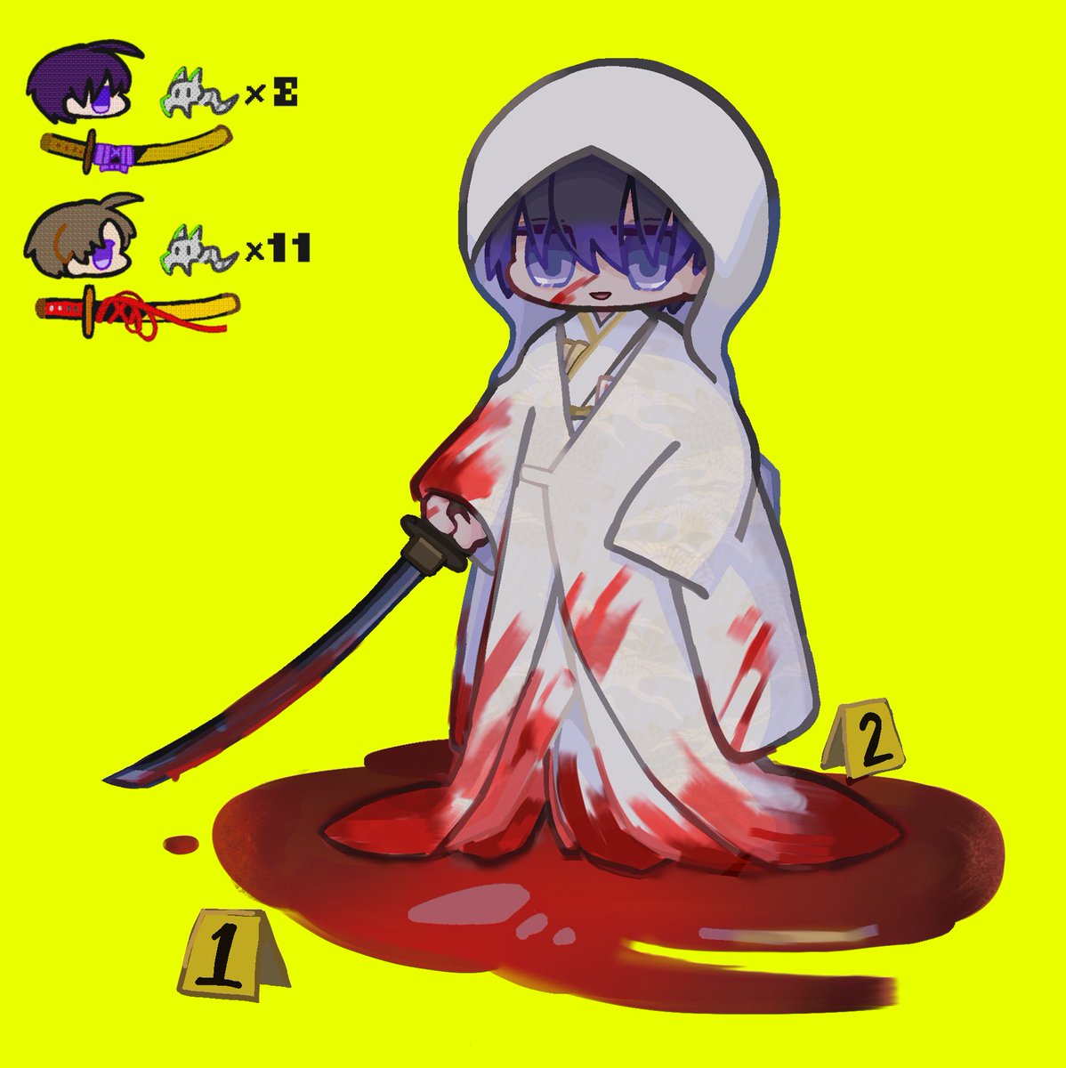Egri__'s tweet photo. Medianoche💀💜
　※女装／へしあた製造ライン https://t.co/l4CrokkPkQ