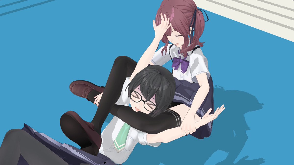 生存報告に逆三角形絞め夏色花梨を置いておきます