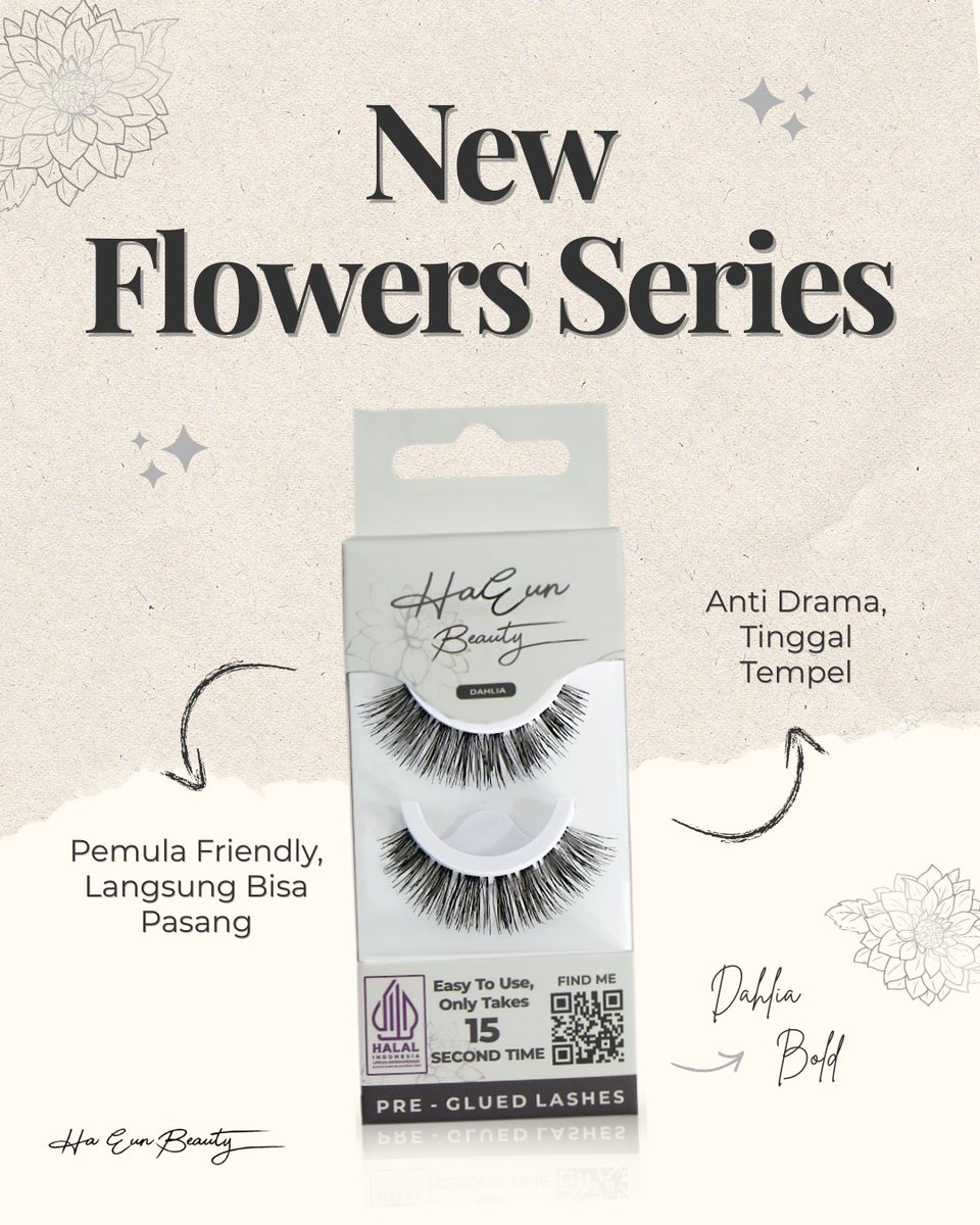 Ha_Eun_Beauty's tweet photo. POV: udah seharian beraktivitas tapi bulu mata masih on ๐ฅ
Langsung tempel tanpa lem dari Ha Eun Beauty ๐
No ribet, no drama, cuma auto cantik โจ
#haeunbeauty #bulumata #fakelashes #eyelashes #lashesonpoint https://t.co/fp4ZqeWlTW