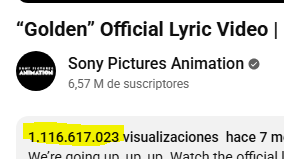 Nunca se olviden que a la mina que compuso y cantó Golden muchos productores le dijeron que no tenía futuro en la industria.