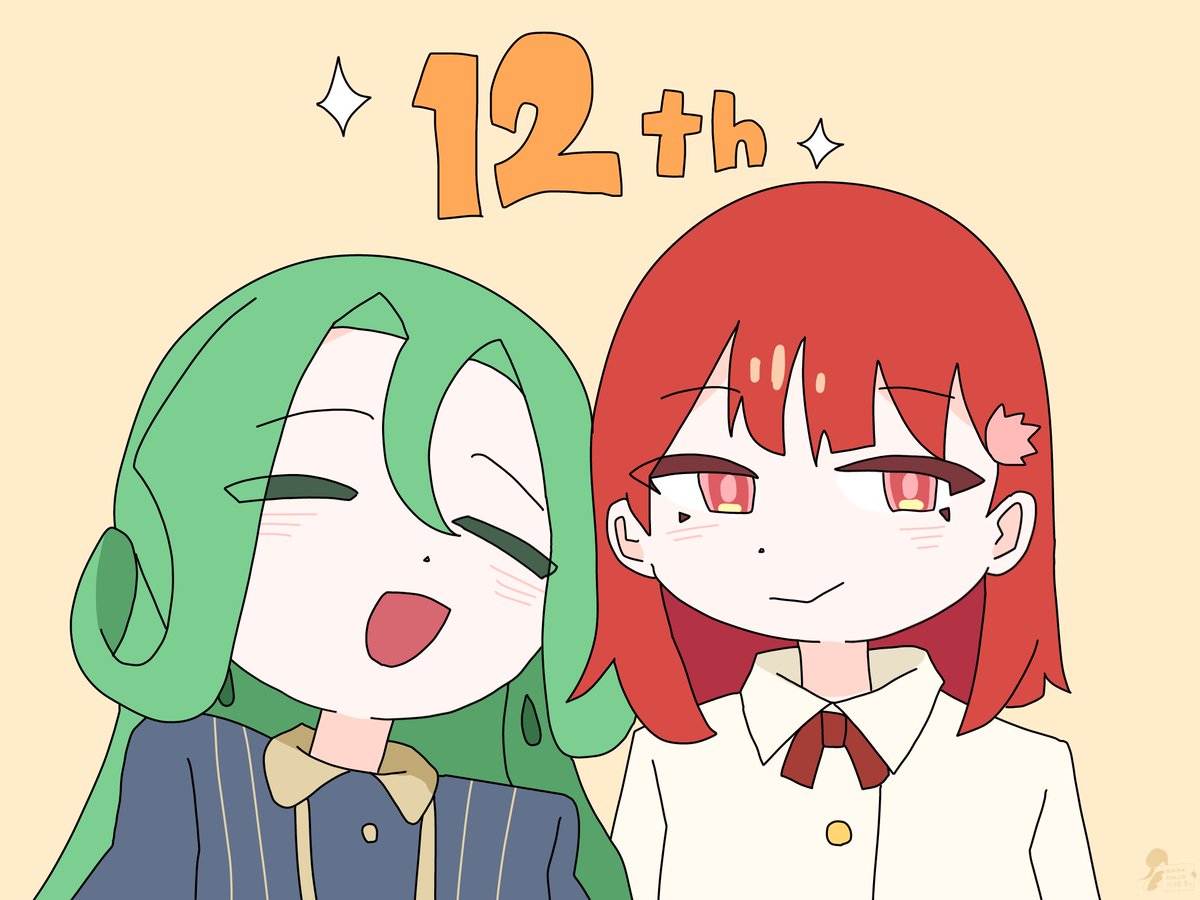 #HarumakigoFanArts
12周年とお誕生日おめでとうございますーー