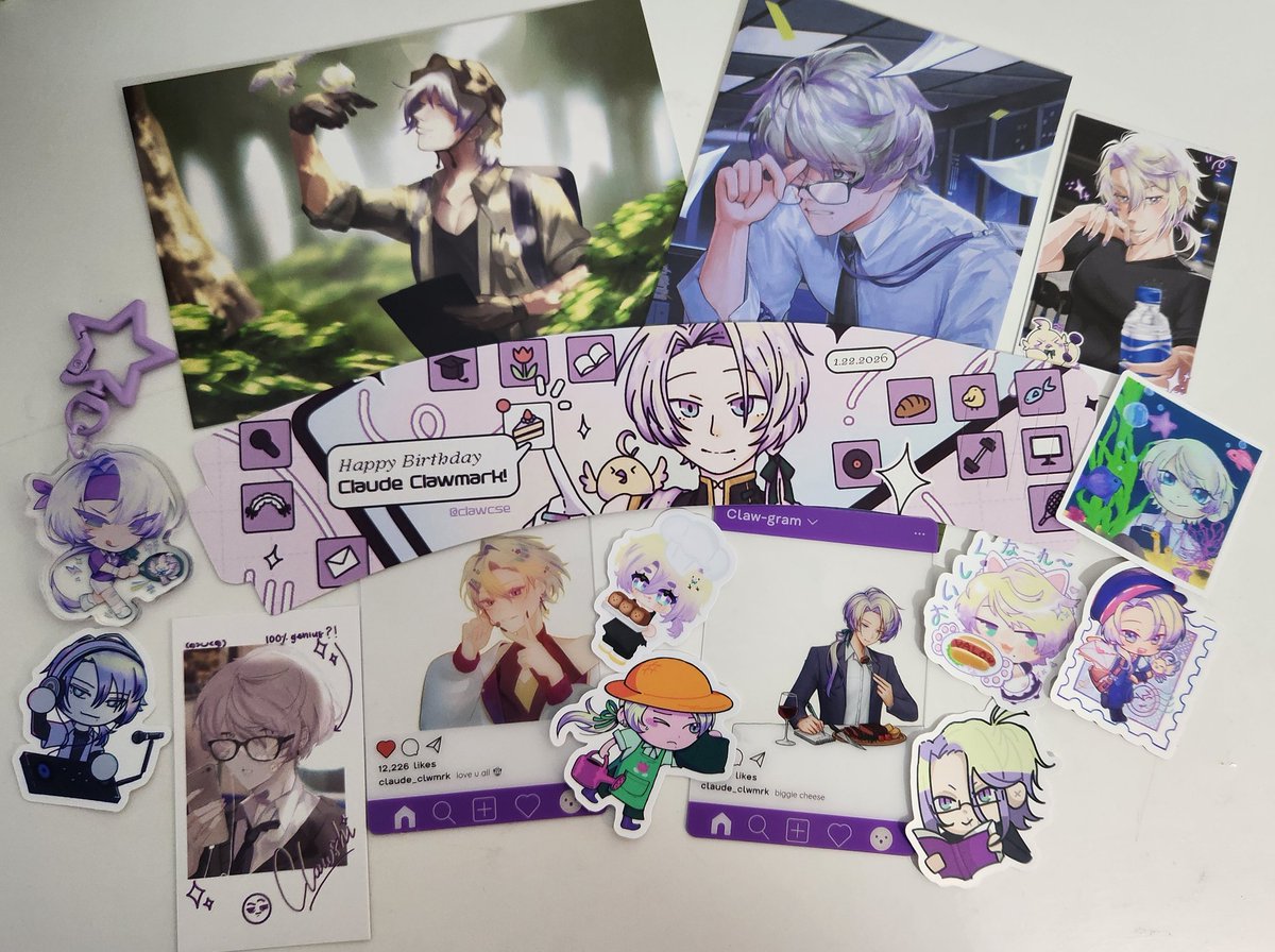 discomoonie's tweet photo. yay yay yay!! what a nice surprise when getting my mail! so much clark 🥺💜
#ChooseAClaudeCSE https://t.co/pLdSQE7hZC