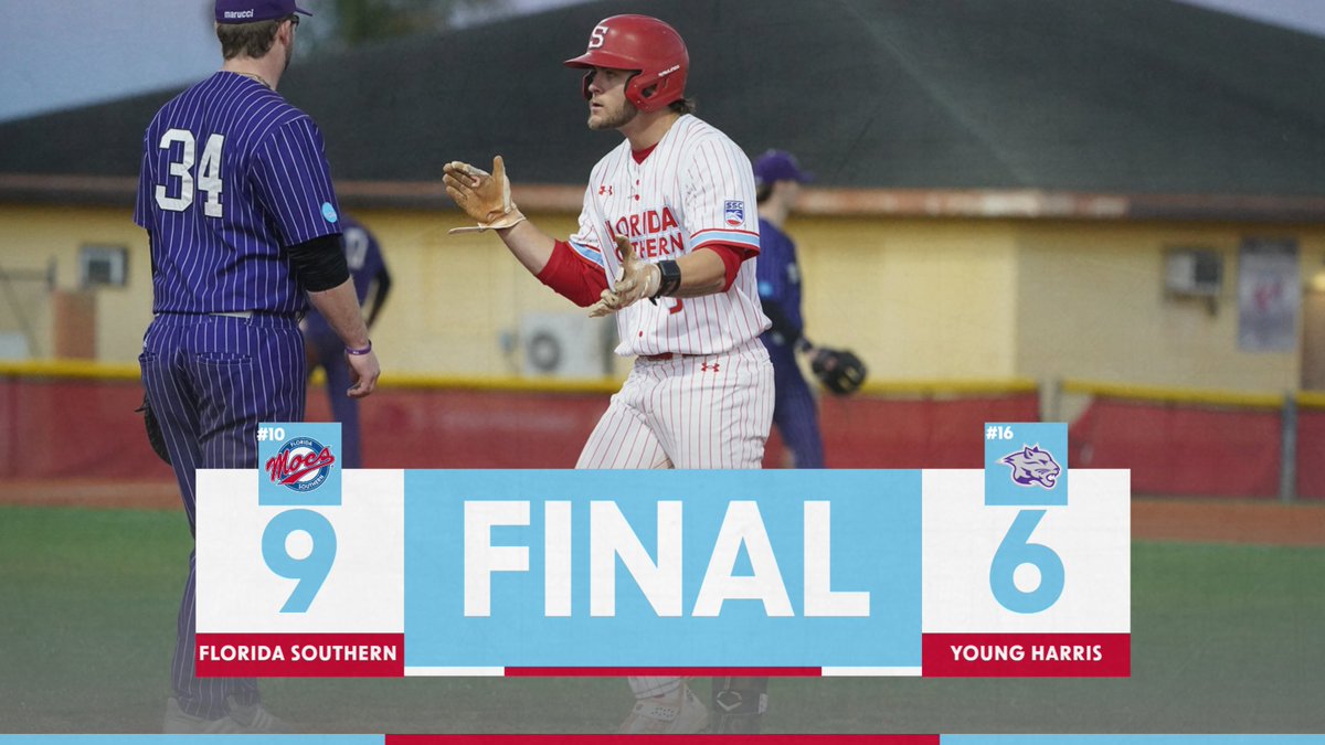 MOCS WIN!!!

No. 10 <a href="/MocsBaseball/">FSC Baseball</a> scored five in the eighth to rally and beat No. 16 Young Harris! Ramos had a career-high 14 Ks as the pitching staff had 18 total in the win! #LetsGoMocs

📰: fscmocs.com/news/2026/2/6/…