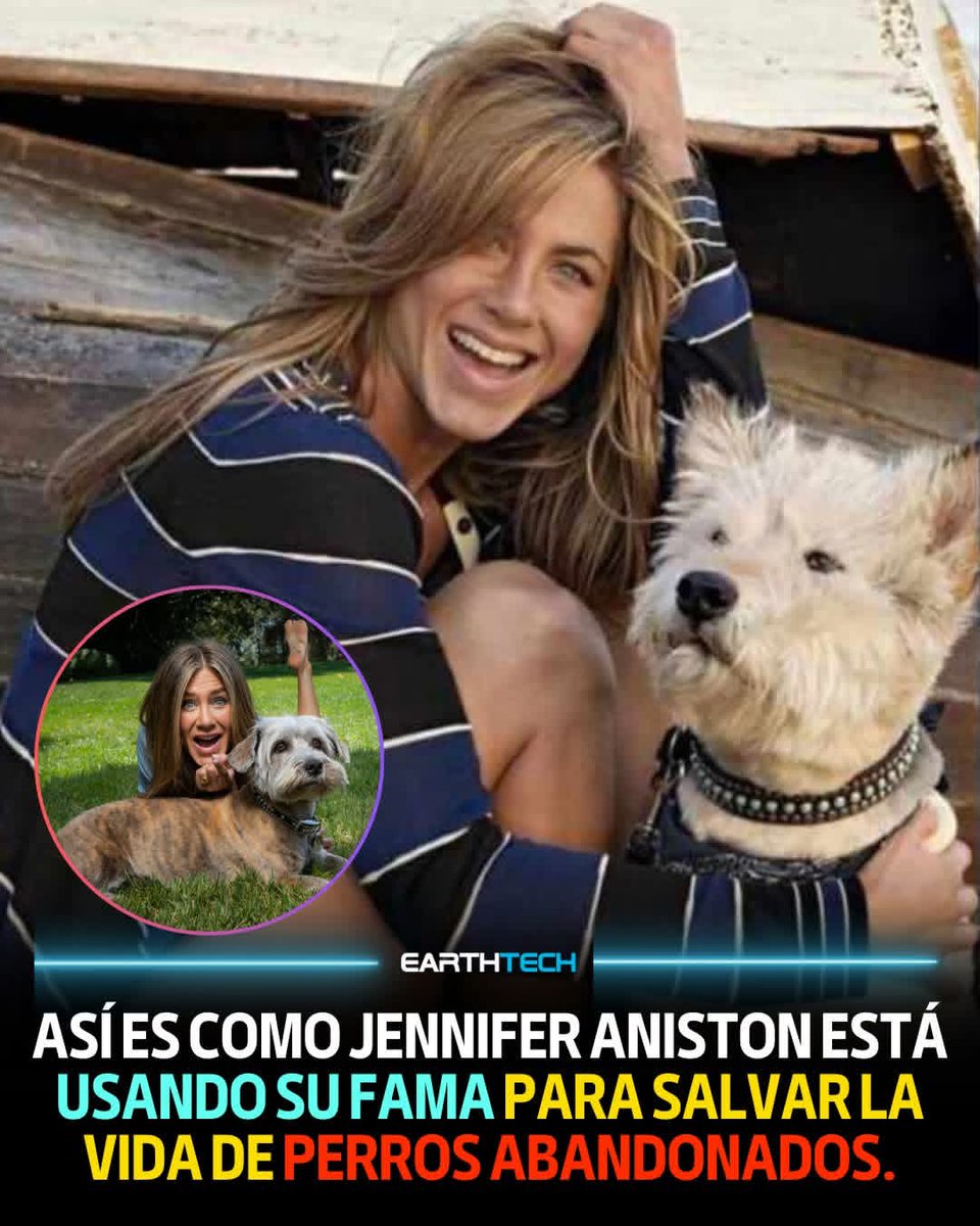 Perrosenlacalle's tweet photo. Jennifer Aniston está utilizando su enorme visibilidad pública no solo para brillar en la pantalla, sino también para apoyar de forma activa a perros rescatados y fomentar el bienestar animal en todo el mundo.

Parte de su compromiso incluye The Clydeo Fund, una iniciativa global lanzada por la actriz en 2024 inspirada en su propio perro rescatado, que canaliza recursos, apoyo y concienciación hacia refugios y organizaciones que ayudan a animales sin hogar. 

A través de esta plataforma, Aniston busca aumentar las donaciones, mejorar las condiciones de los albergues y motivar a más personas a involucrarse en la causa animal, destacando que incluso pequeñas contribuciones pueden marcar una gran diferencia en la vida de estos animales.

Además de este fondo, la actriz usa sus redes sociales para visibilizar historias de perros que necesitan adopción, instando a sus millones de seguidores a optar por la adopción responsable en lugar de comprar mascotas, especialmente promoviendo la segunda oportunidad para animales adultos o con necesidades especiales que suelen ser ignorados. 

El activismo de Aniston ha sido reconocido por organizaciones de bienestar animal como PETA, que la ha elogiado por su incansable labor en la promoción de la adopción de animales sin hogar. Gracias a su combinación de alcance mediático, acciones concretas y respaldo a campañas de bienestar animal, la actriz ha convertido su fama en una herramienta efectiva para mejorar las vidas de perros sin hogar y animar a más personas a sumarse a la adopción responsable.

Fuente: The Clydeo Fund, Entertainment Industry Foundation