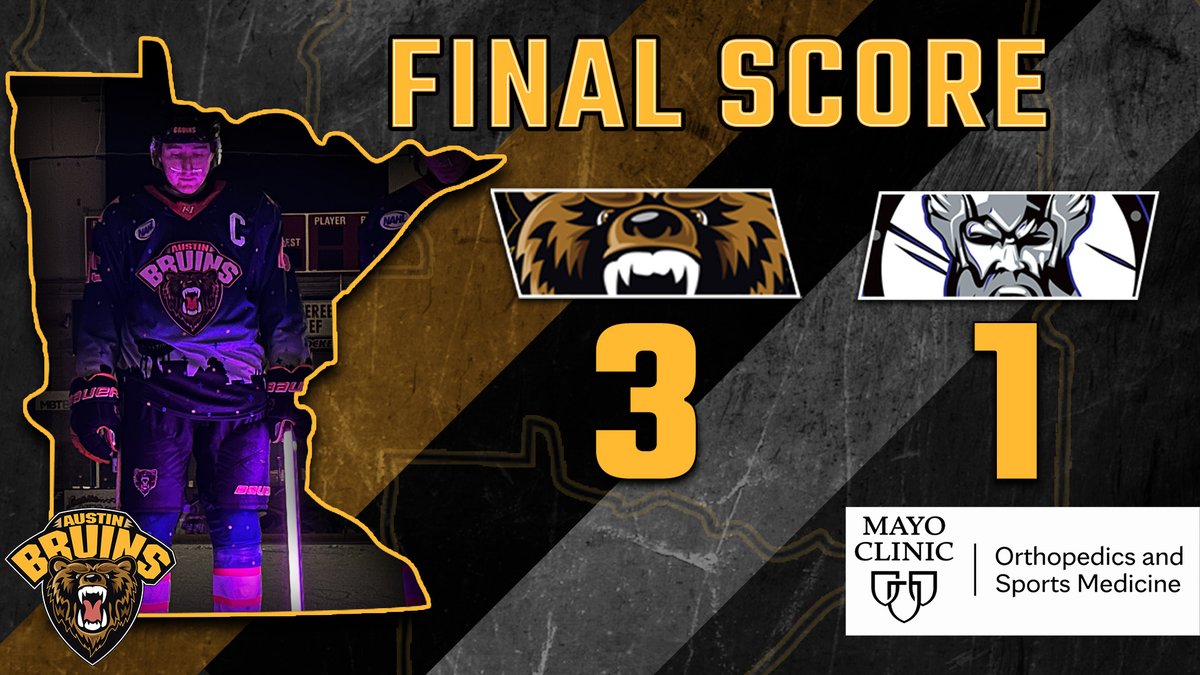 Siamion Marshchanok gave us the lead, and Sam Kline gave us the dagger!!

Three unanswered goals to take game one of Pink Weekend!!!

See you tomorrow night for Paint the Rink Pink!

#BearWitness