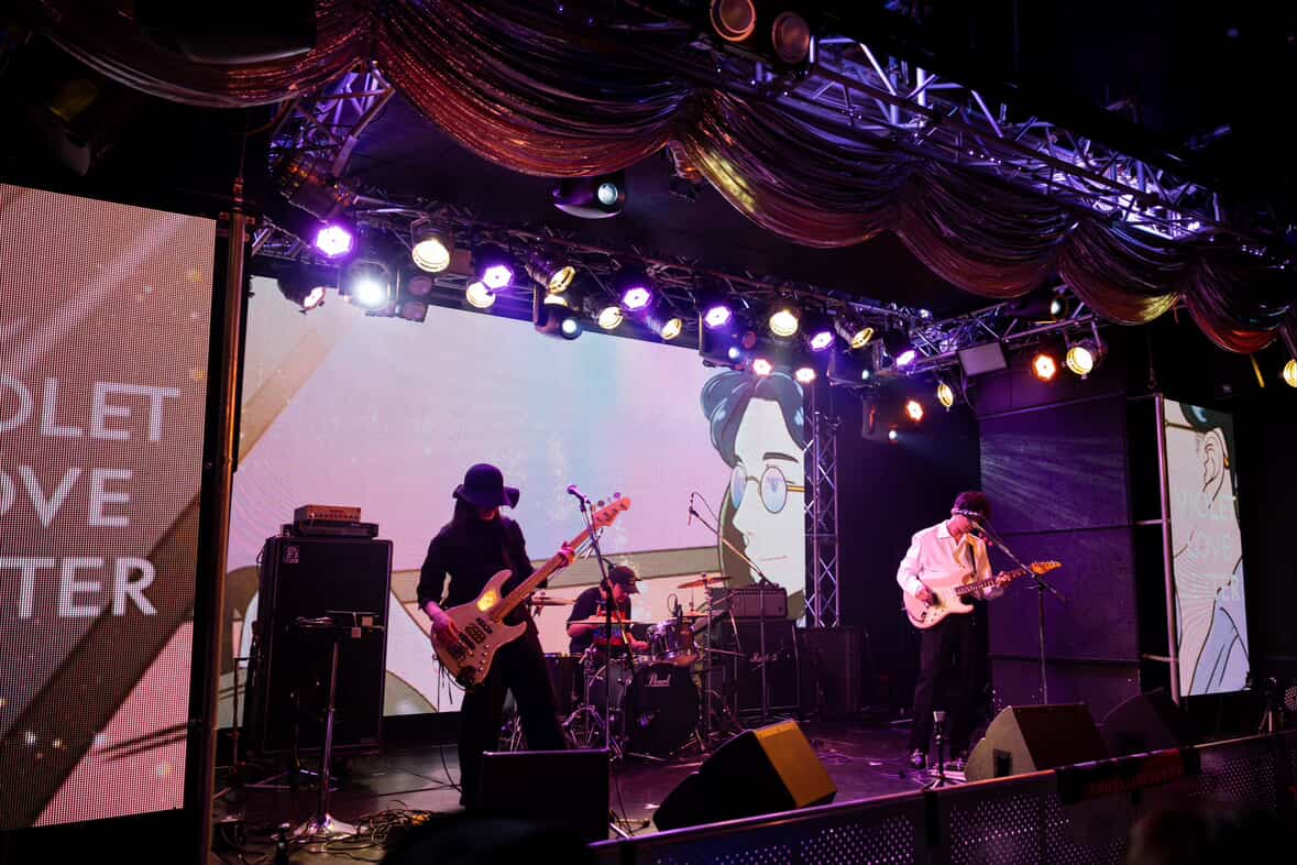 Bori_LMSD's tweet image. 昨夜は赤羽ReNY alphaでVIOLET LOVE LETTERのVJ演出を担当させていただきました。
#赤羽reny_alpha #violetloveletter #vj 

久しぶりの赤羽ReNY