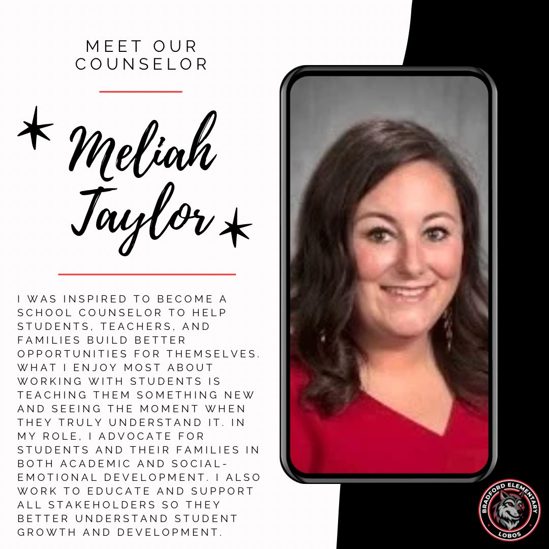 During National Counselor Week, we would like to recognize our school counselor, Ms. Taylor,  for her outstanding work and dedication.