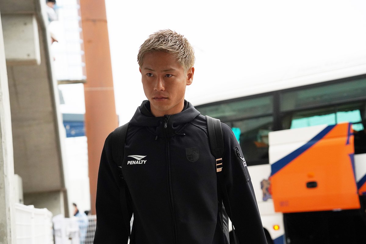 🟠MATCH DAY!!｜vs.磐田 14:00 ─ Bus arrival ─ #acnp #パルセイロ