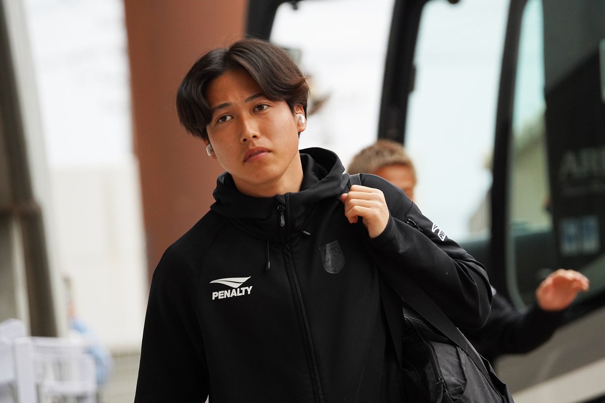 🟠MATCH DAY!!｜vs.磐田 14:00 ─ Bus arrival ─ #acnp #パルセイロ