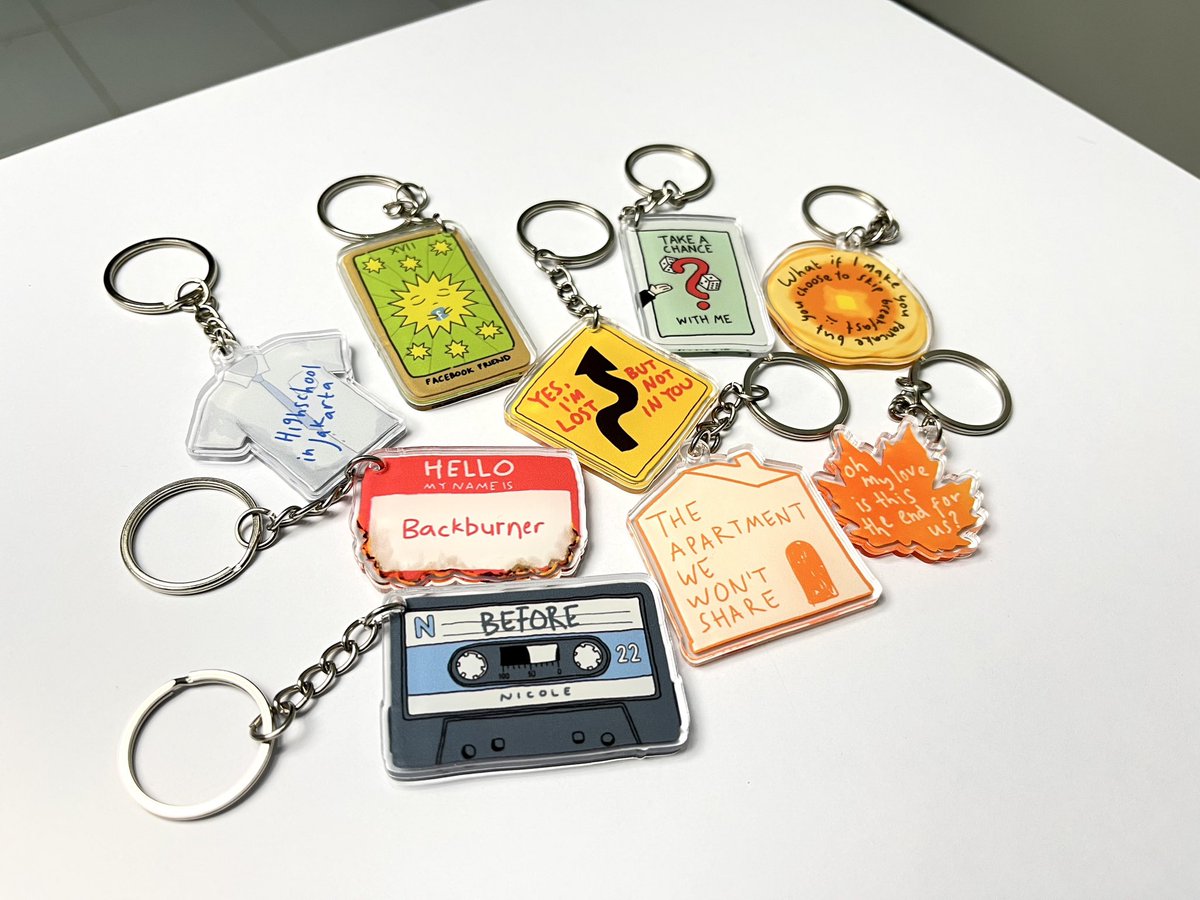 moonsstuck's tweet image. X/Twitter do your magic

Buat kalian para #PasienNiki belom afdol jadi pasien Niki kalo belum punya printilan gemas bikinanku ini

Sticker udah waterproof anti badai anti air mata backburner dan keychainnya udah double sided acrylic jadi strong menghadapi segala kegalauanmu itu😓