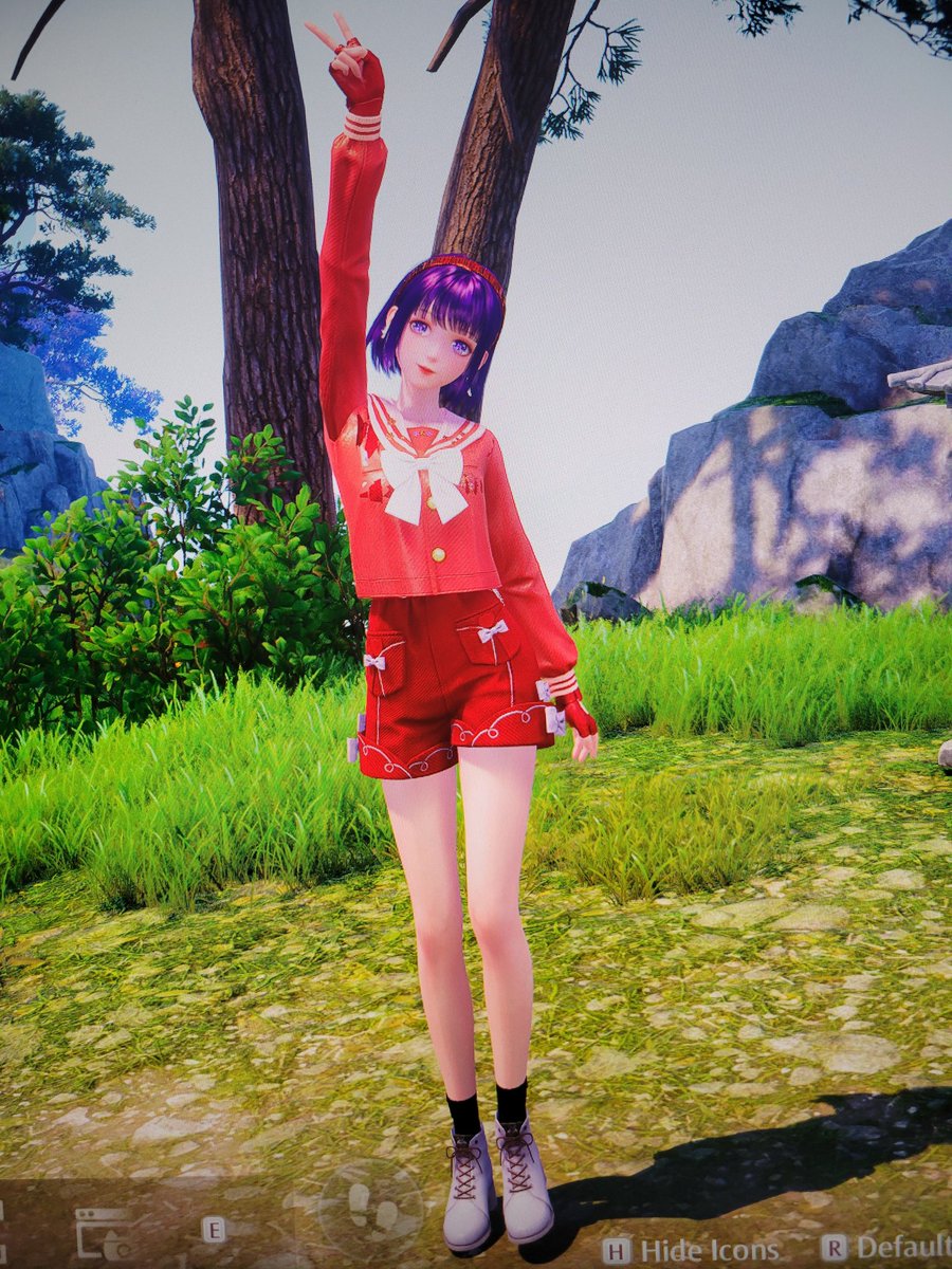 Made Athena From KOF99 in Infinity Nikki! #KOF #InfinityNikki #athenaasamiya #kingoffighters #SNK #infold