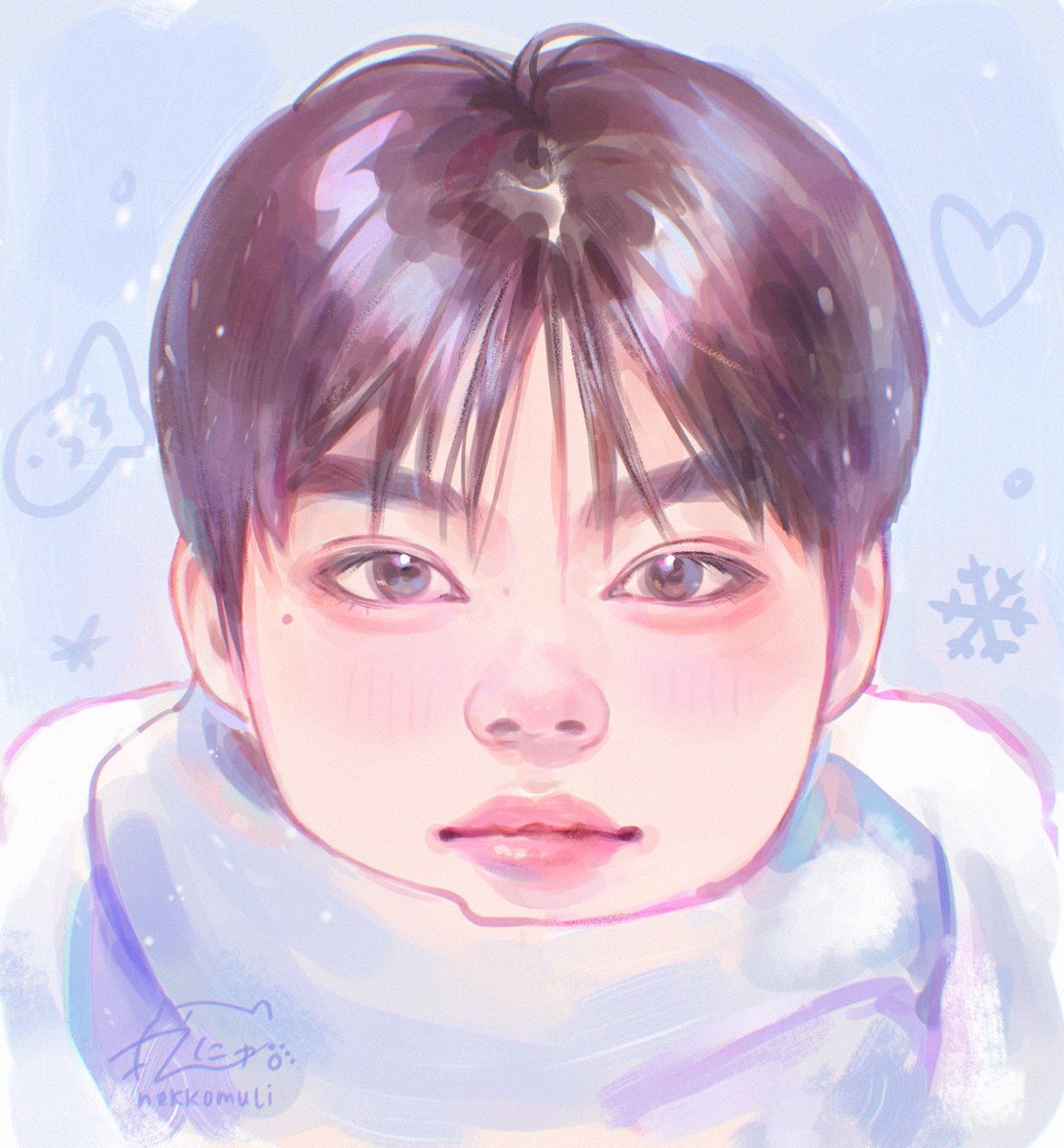 ☃️❄️
#박건욱 #ZB1fanart