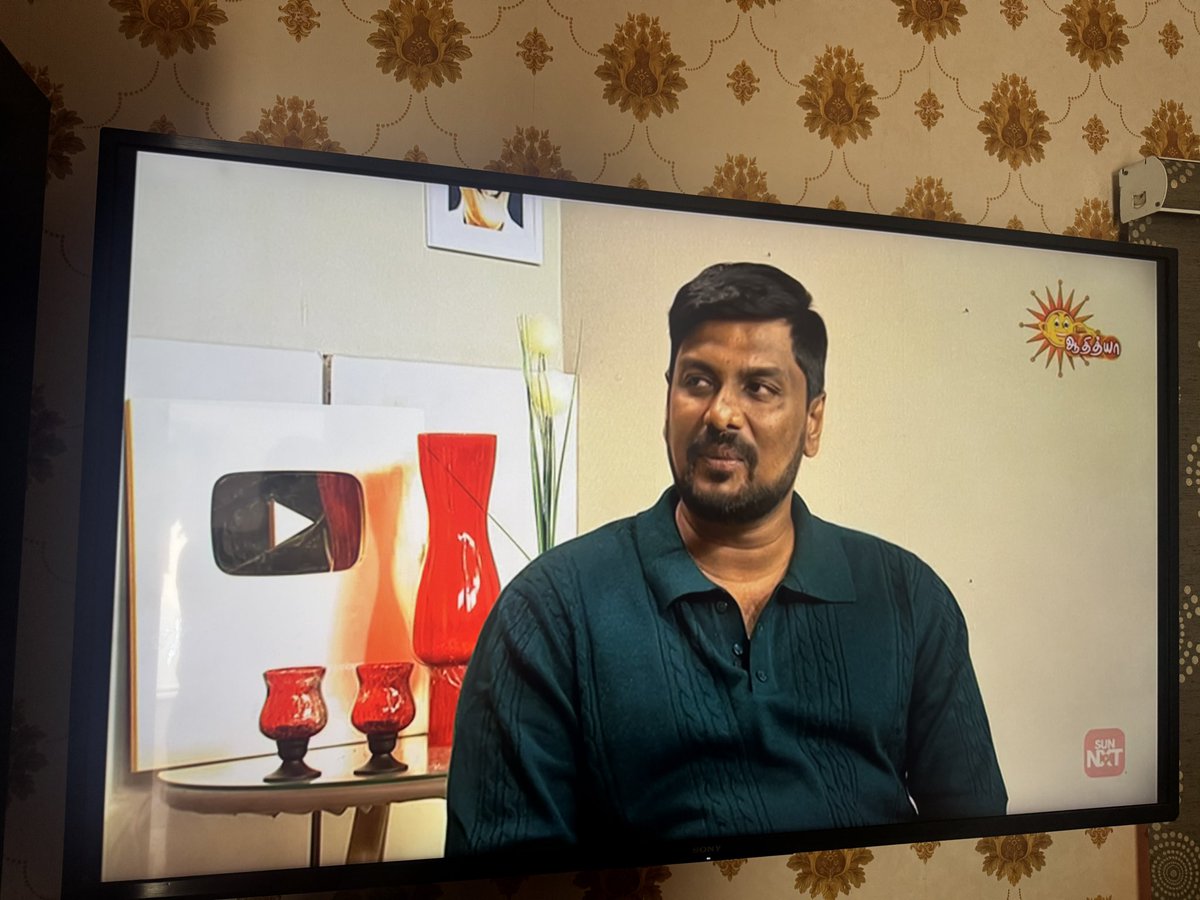 sathishmsk's tweet photo. My interview is live on Adithya Tv now regarding my AI film #TenthAvatar https://t.co/gZ5vsbQdQ2