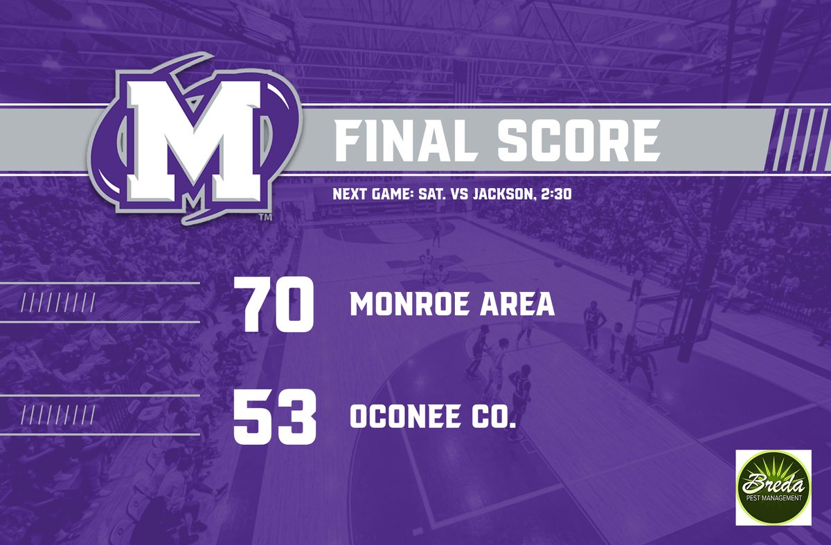 Monroe Area Boys’ Basketball tweet media