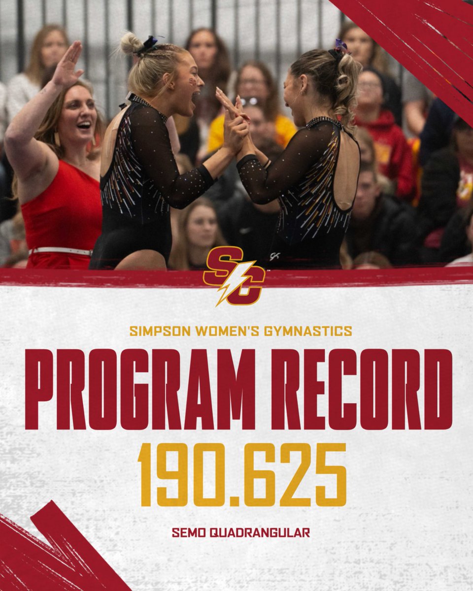Simpson Women's Gymnastics tweet media