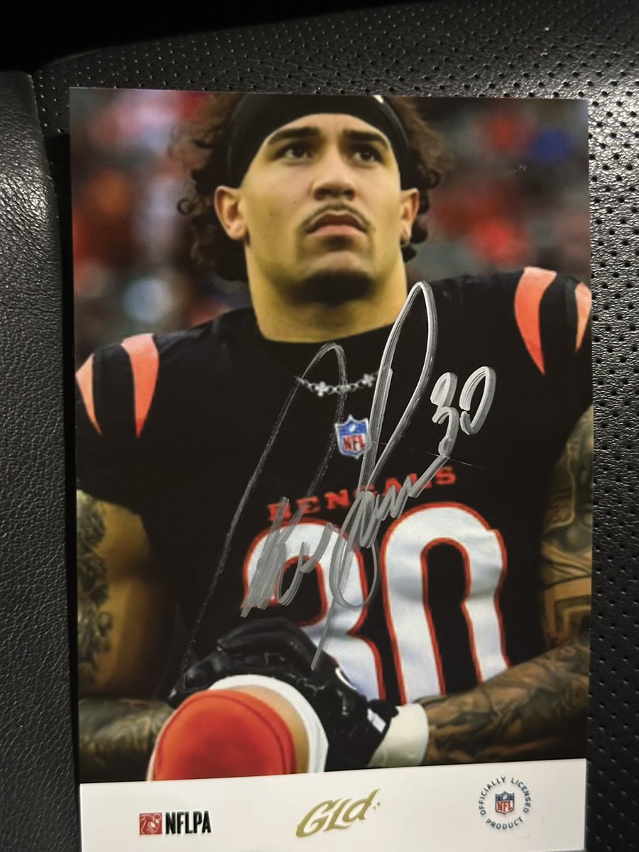 ritchstarr's tweet photo. Bengals running back Chase Brown #superbowlweekend #sf 🏈 https://t.co/5RoWOYiVxU