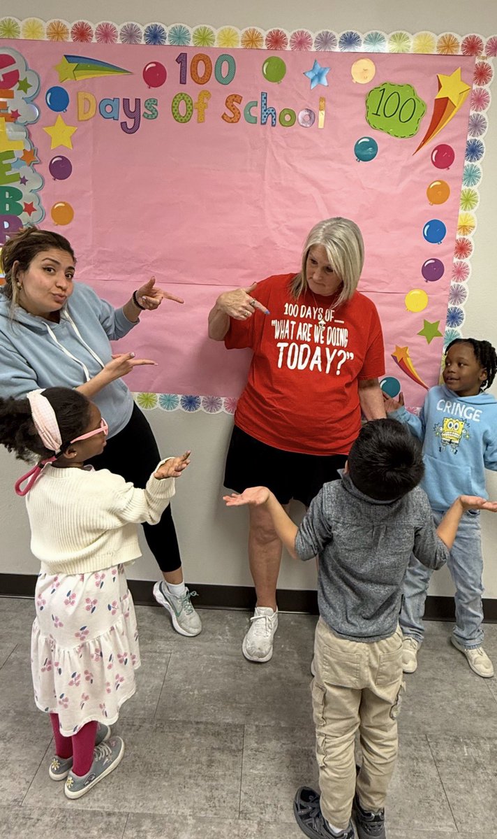 100 days of “What are we doing today?” In PE! #CelebrateKISD