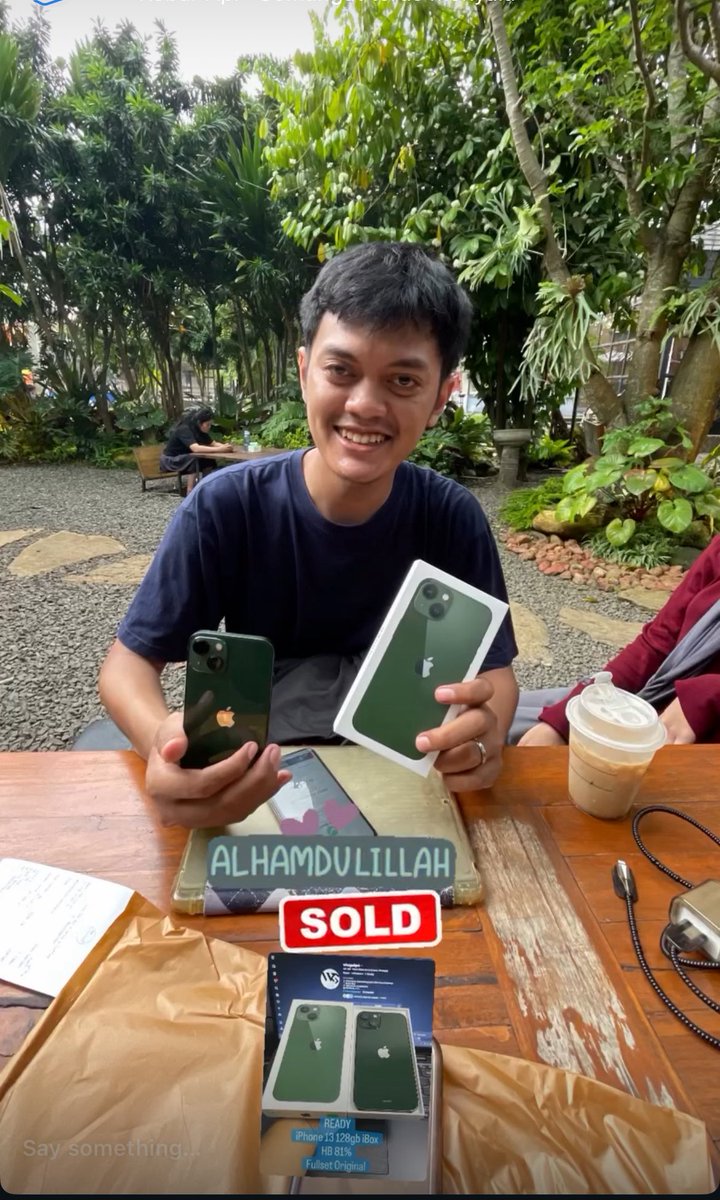 winsgadget's tweet photo. Alhamdulillah SOLD,

iPhone 13 128gb iBox, Terima kasih banyak kak, sudah mempercayakan WinsGadget.

Mau COD utk Cek langsung jg bisa yaa temen" 😊🙏

#iphone13 #wts #winsgadget #zonauang #soldwinsgadget https://t.co/QLxzkVWmKZ