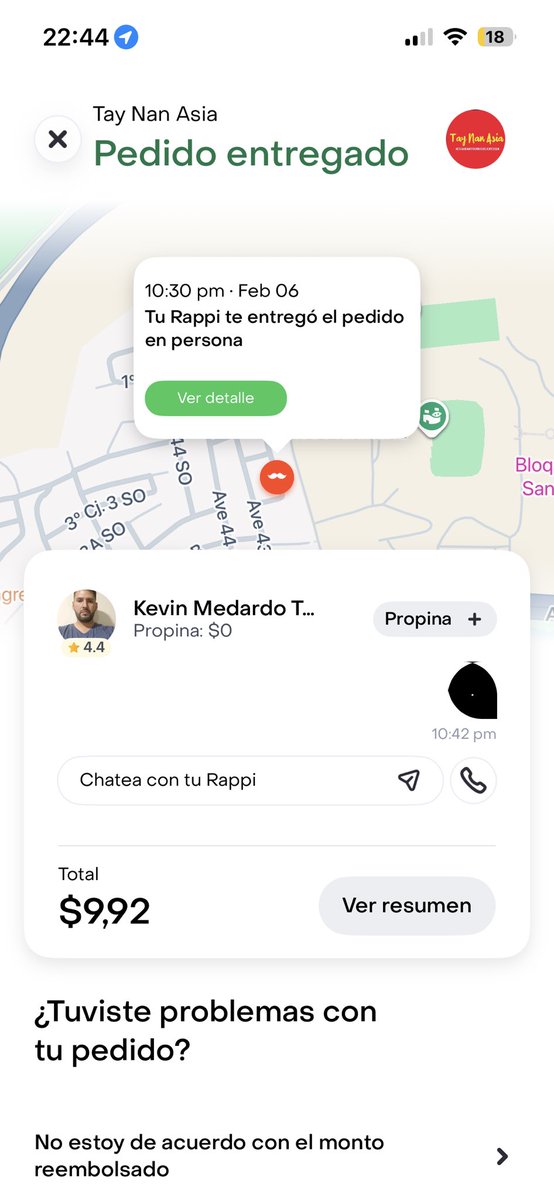 Romicami04's tweet photo. Acabo de hacer un pedido, llega el rappi, no me trae lo que pedí (pedí un tallarín salteado y me trajo una papa) me indica que lo va a reportar, se lleva la papa porque va a verificar, se va y marca el pedido como entregado.

@EcuadorRappi , qué pasa con sus trabajadores? https://t.co/aYrzqAEqHb