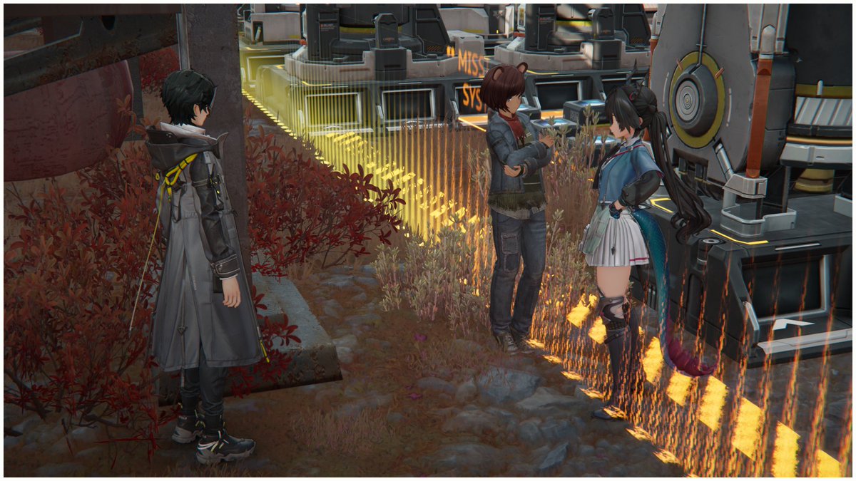 youForLaziness's tweet photo. エンドフィールド運営様へ
わたくしはこのゲームに非常に満足しており、毎日楽しくプレイさせていただいております
しかし1点改善していただきたいことがございまして…
こちらにいるNPCをあと100mmほど移動して欲しいのです
ギリギリに施設が設置できず、困っております
どうかこの願い…届いて… https://t.co/IrTSFT4RBL