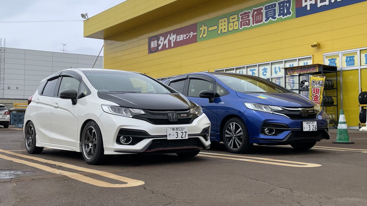 ななあみさんと並べてきました！ 冬仕様もマジでかっこいい🥰