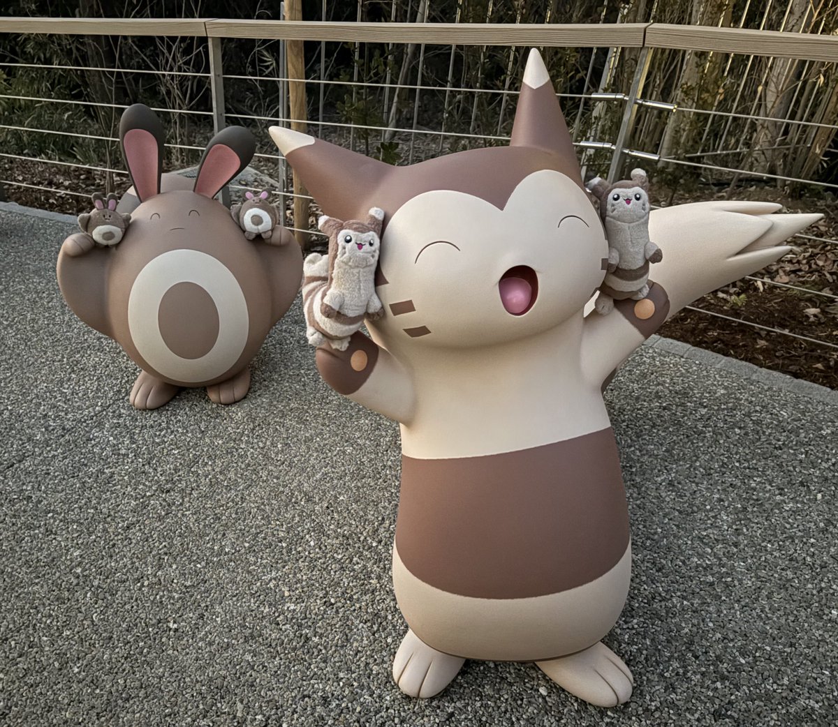 にこにこなオオタチとオタチが可愛すぎた