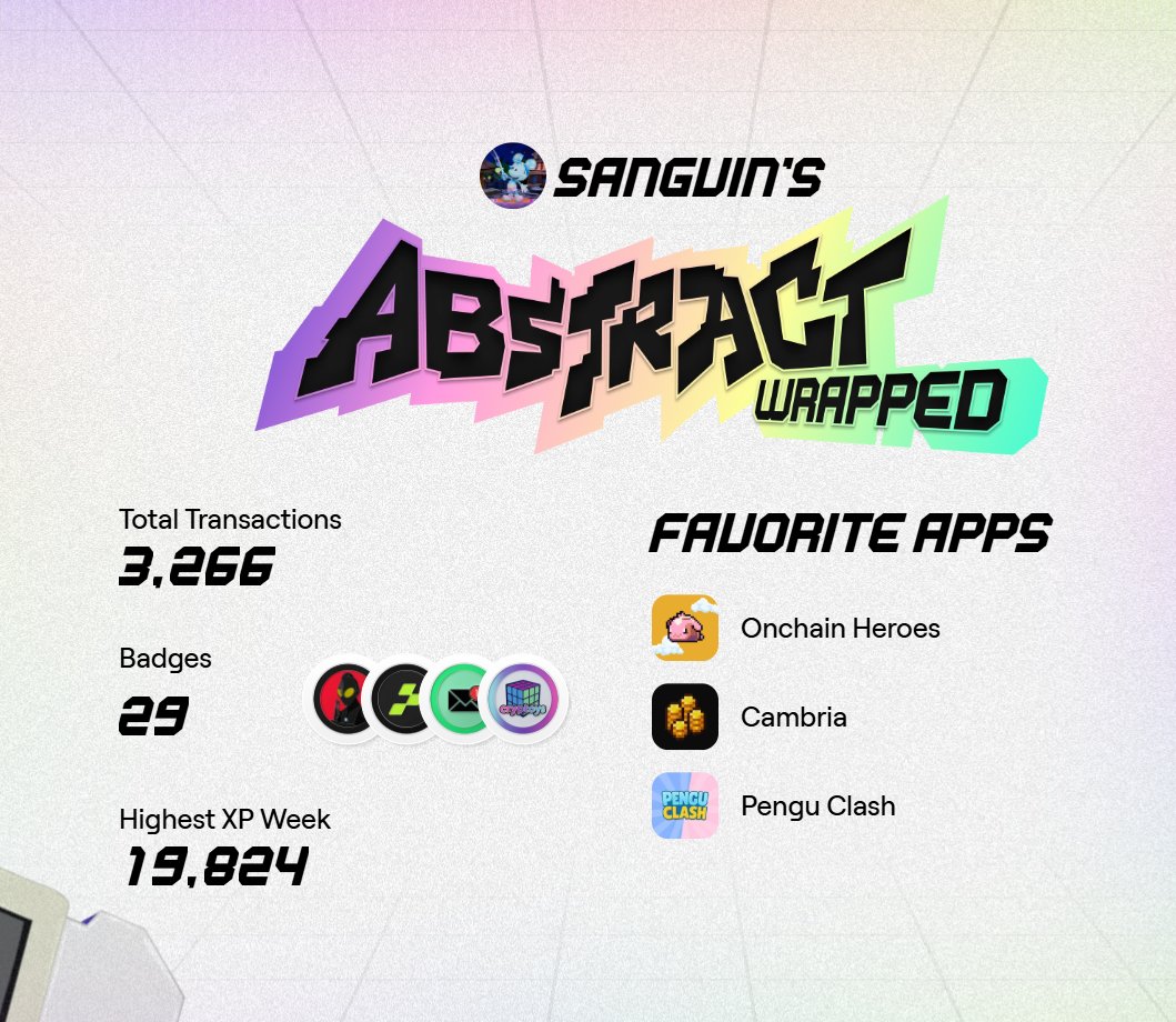 tbh, <a href="/AbstractChain/">Abstract</a>  is the only thing I believe in in Web3.