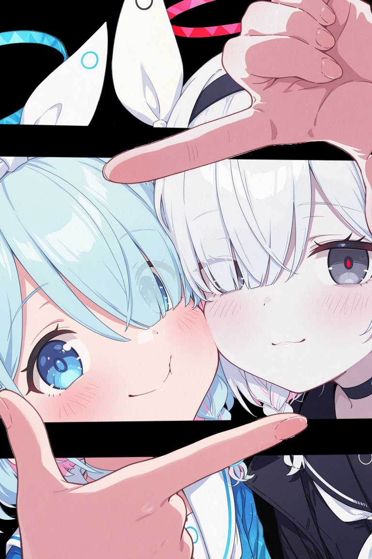 shiromamono's tweet photo. .
　　　　　　　　　　◯← Tap Here... 
Arona ＆Plana