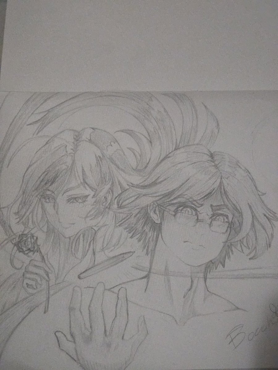 Konkonreverse's tweet photo. Two down, one more to go

#adoart https://t.co/WzEf5Sq2e8