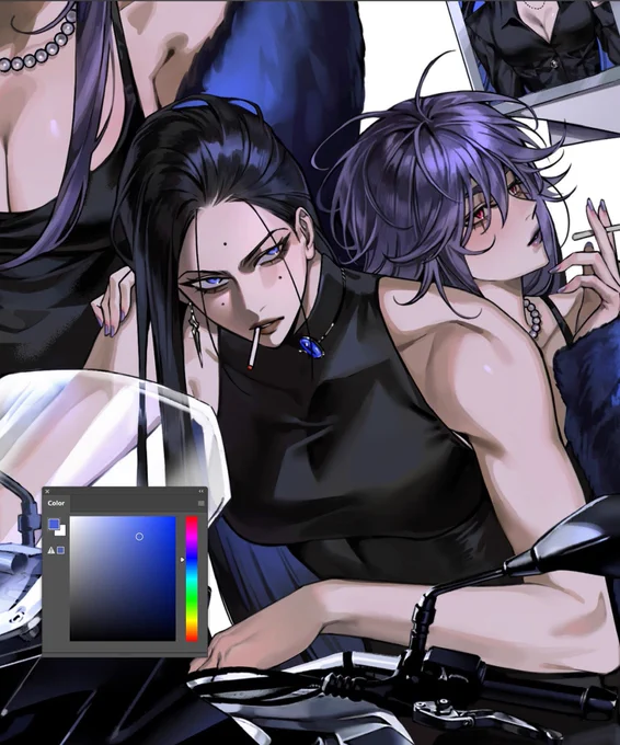 HI HI!!!! Pre-order period for my OCs zine is currently open! I will put the link in the reply #cq9