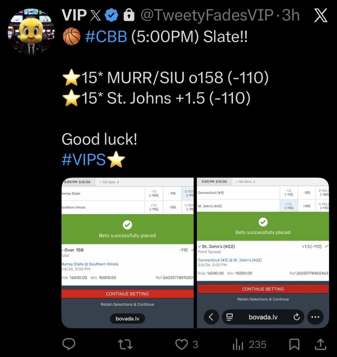 TweetyFades tweet media