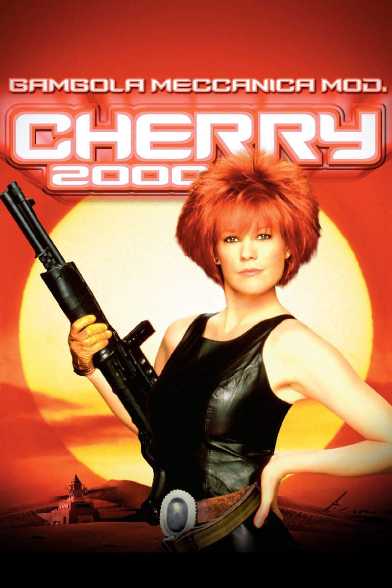analgesicsleep's tweet photo. Posters for “Cherry 2000” from The USA, France and Italy
#FridayNightFlix #Cherry2000 #80smovies #scifi https://t.co/UHMeSNdFA6