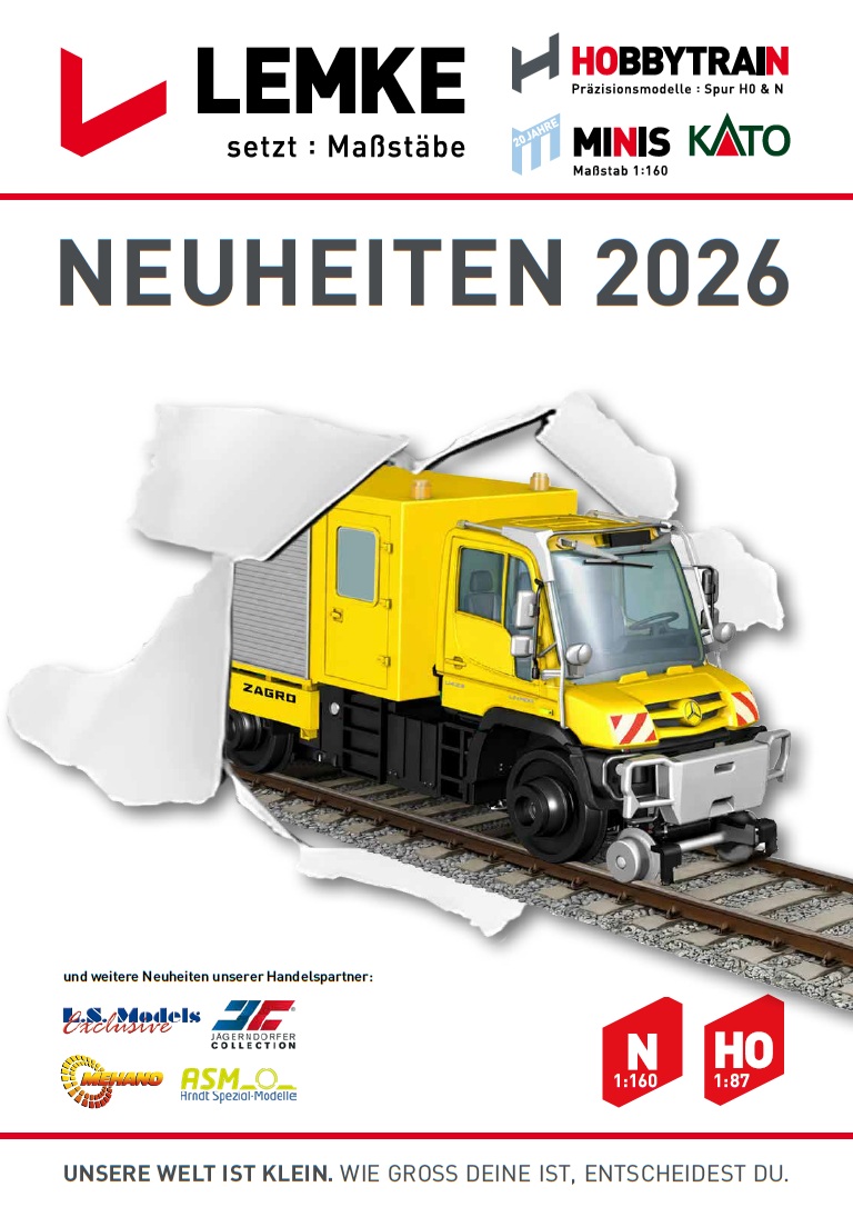 elmertrain1's tweet photo. 〇 LEMKE 2026年新製品 〇

#Hobbytrain #LSModels #ASM
客車製品が続々！

下記からPDFをご覧ください
https://t.co/2Zp3npGbXu
※早期予約終了する場合があります

ご予約に関するお問い合わせはコチラ
https://t.co/UOO0m4GQdM

#ElmerTrain #エルマートレイン
#Nゲージ #HOゲージ https://t.co/5tG4zGgP7B