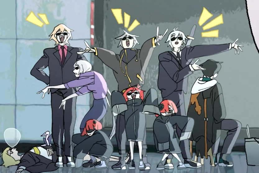 cinzivn's tweet image. none of them are locked in