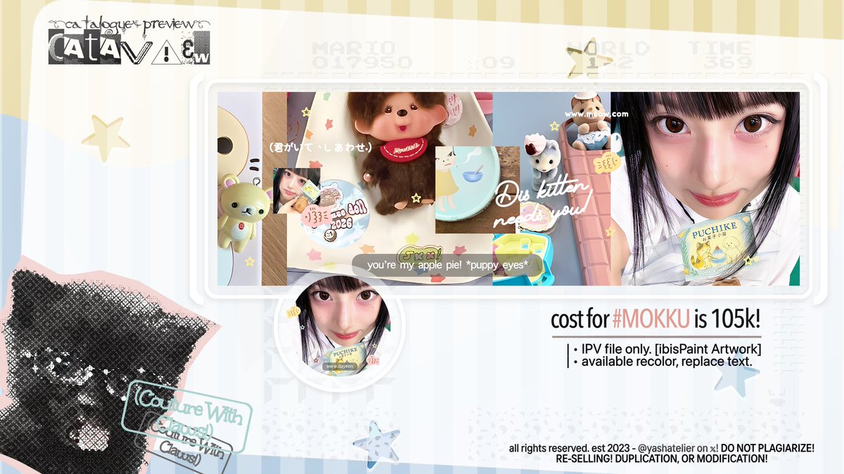 help repost? thanks a bunch!

hi! 🐈‍⬛ yasha ada 3 template layout moodie (moodboard) yang bisa kamu bawa pulang! harganya sudah tertera di dalam foto. tapi, mohon untuk baca TNC &amp; masing-masing ALT-nya terlebih dahulu! semua material bisa diadjust tentunya. 💬 #zonauang