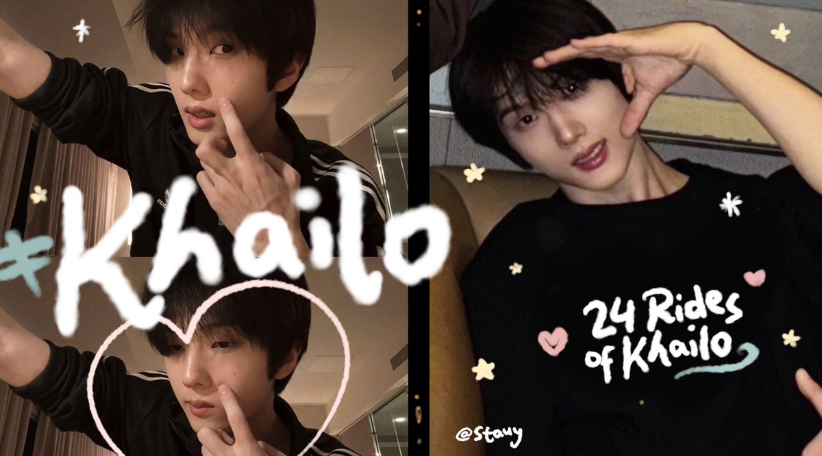 hai kak khailo <a href="/Fourthride/">Khailo.</a> 👋🏻 selamat ulang tahun ya, semoga tahun ini lebih baik daripada tahun kemarin &amp;&amp; semua yang kamu harapkan bisa tercapai ya 🫳🏻⭐ semoga kakak selalu dilimpahkan kesehatan &amp;&amp; kebahagian, aamiin 💗 enjoy your day kak >___⭐ #24RidesOfKhailo