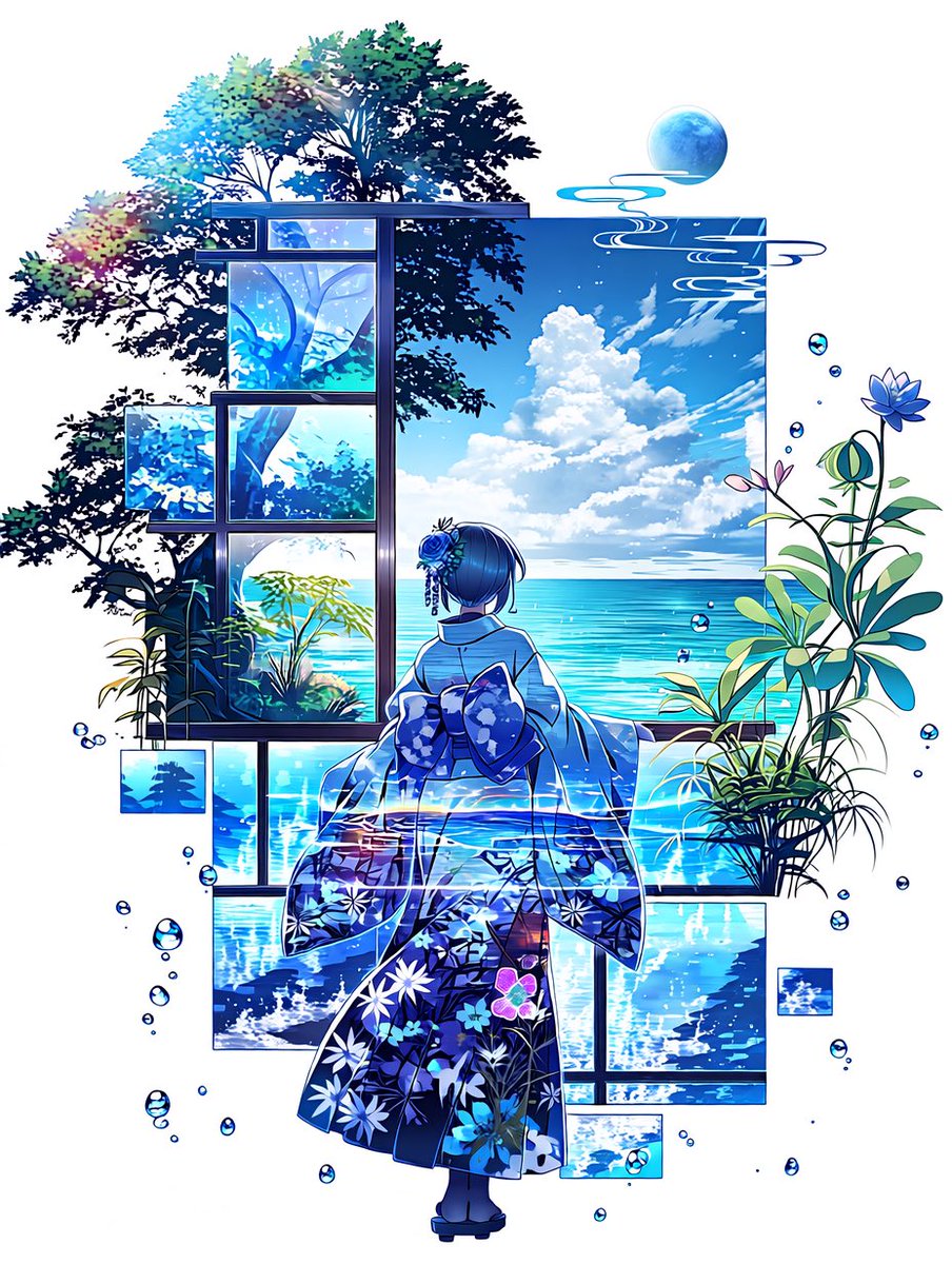 niji7 「空を映した水が、私の居場所。」