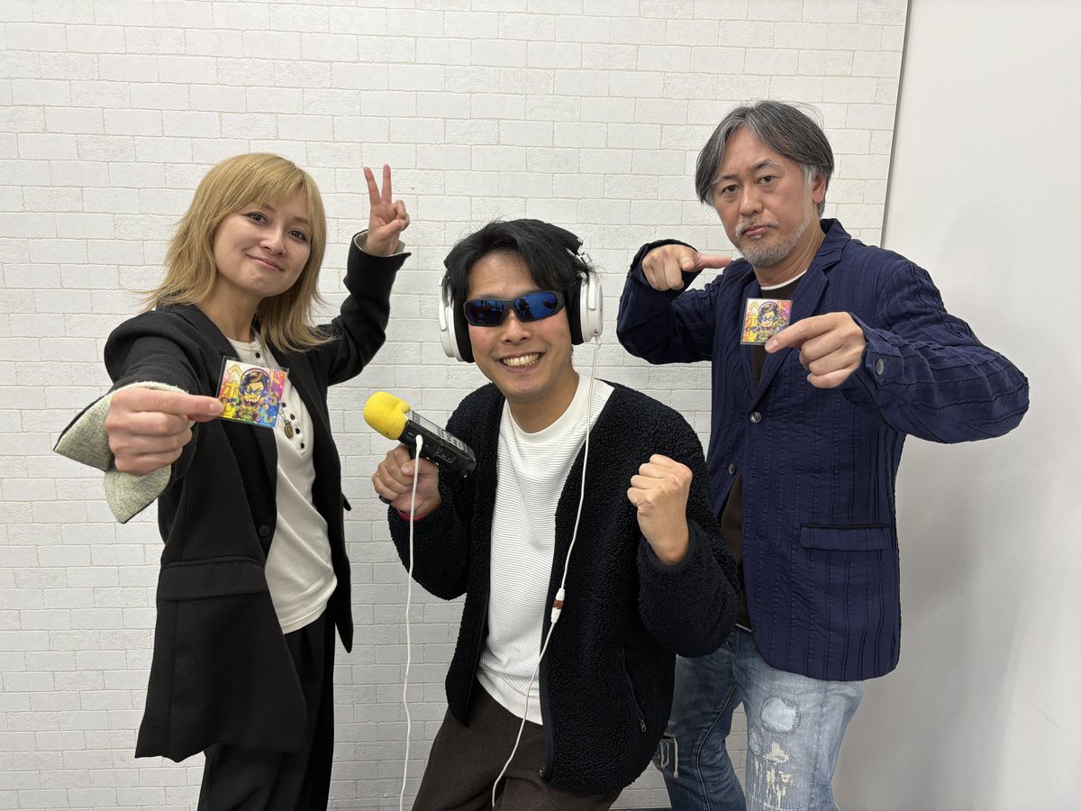 なんとDo As Infinityのお二人に突撃！
聴き逃した方はタイムフリーでお聞きくださいませ〜🎧ヘッドホンおじさんCX 広島FM 2026/2/7(土) 12:30-13:00 radiko.jp/share/?t=20260… #広島FM #タケモトコウジ #ヘッドホン #ヘッドホンおじさん #DAI